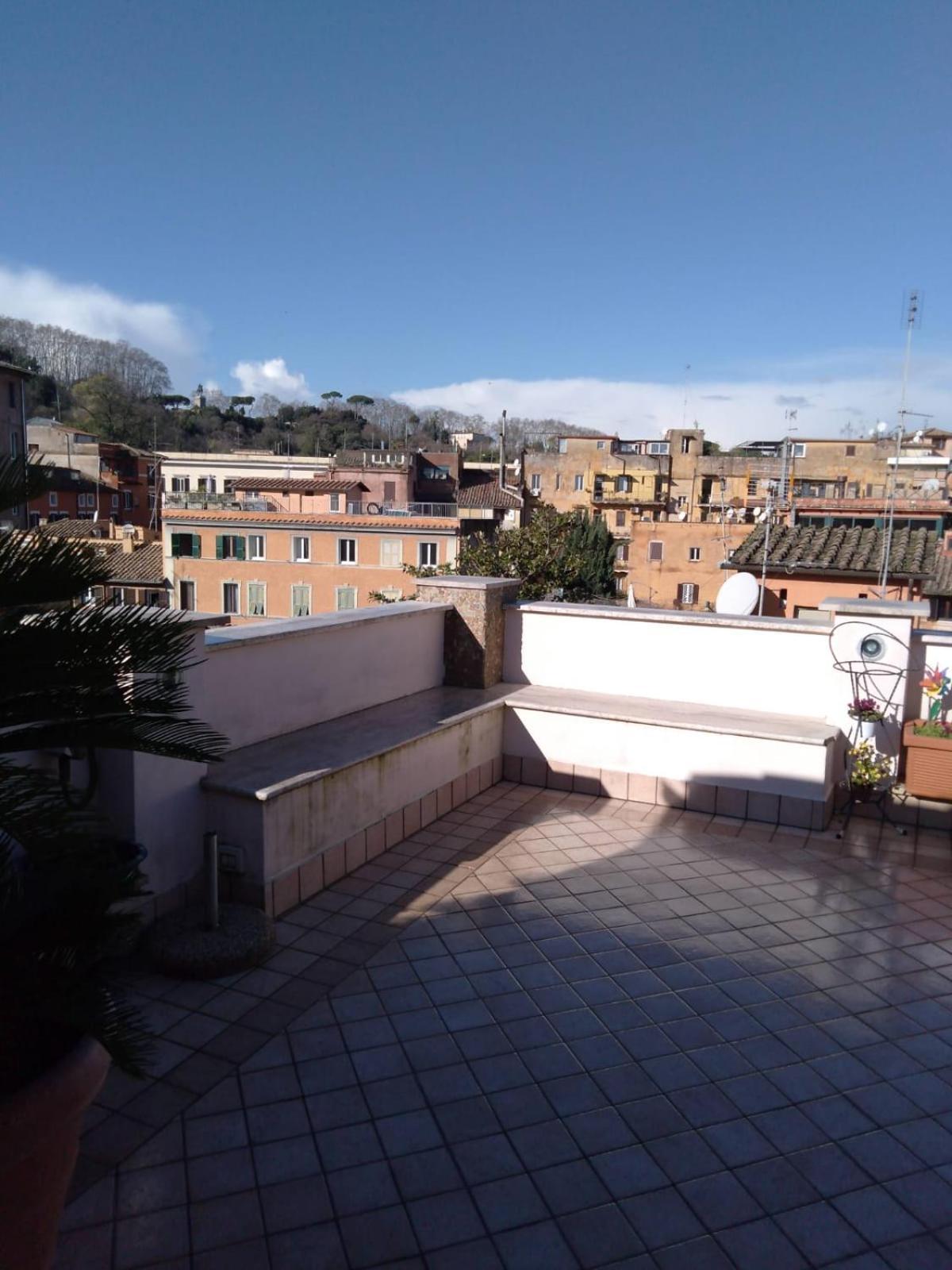 Magic Trastevere On Roof Terrace Privatunterkunft Rom