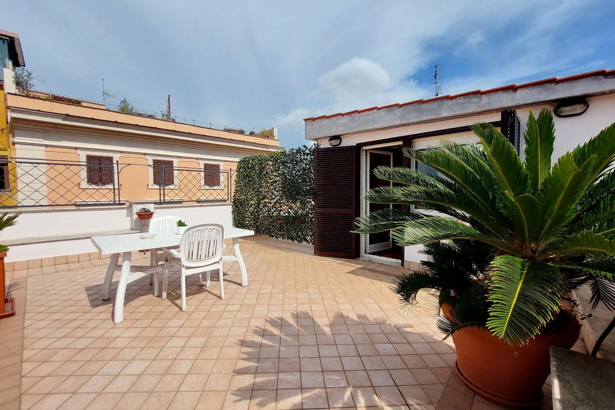 Magic Trastevere On Roof Terrace * Rom