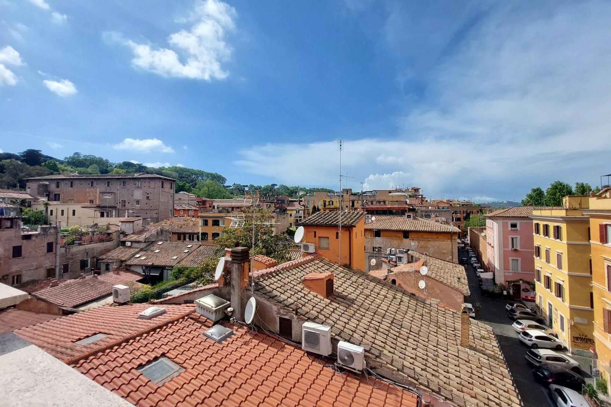 Magic Trastevere On Roof Terrace Privatunterkunft *