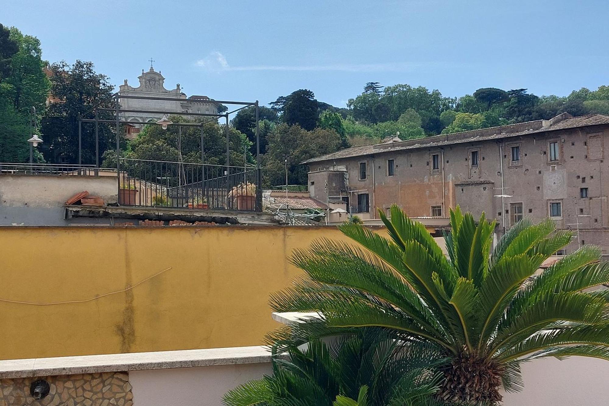 Magic Trastevere On Roof Terrace Rum i privatbostad