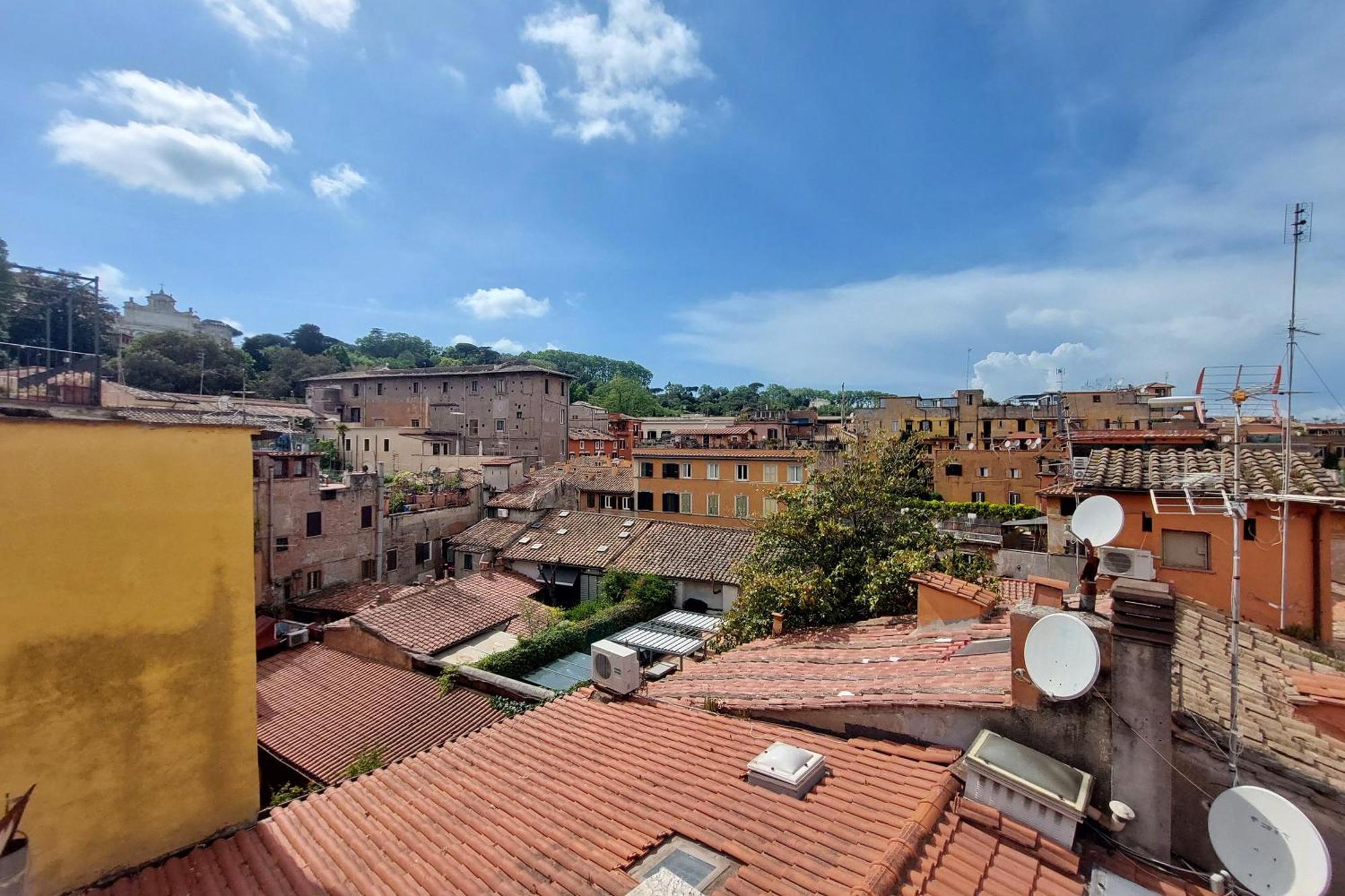 Magic Trastevere On Roof Terrace Rom