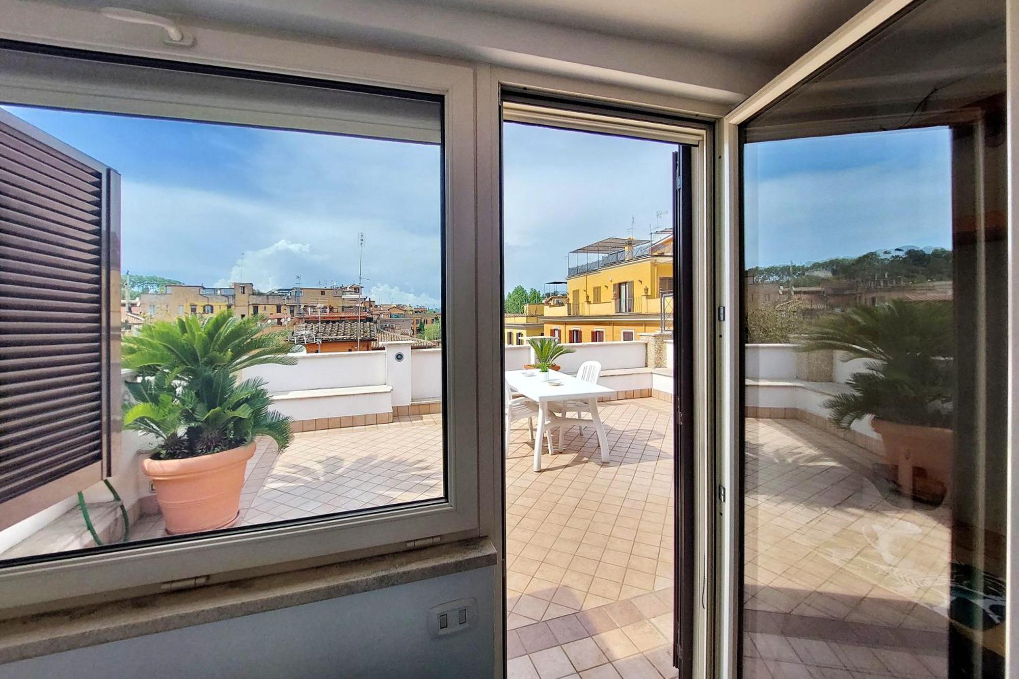 Magic Trastevere On Roof Terrace Privatunterkunft *