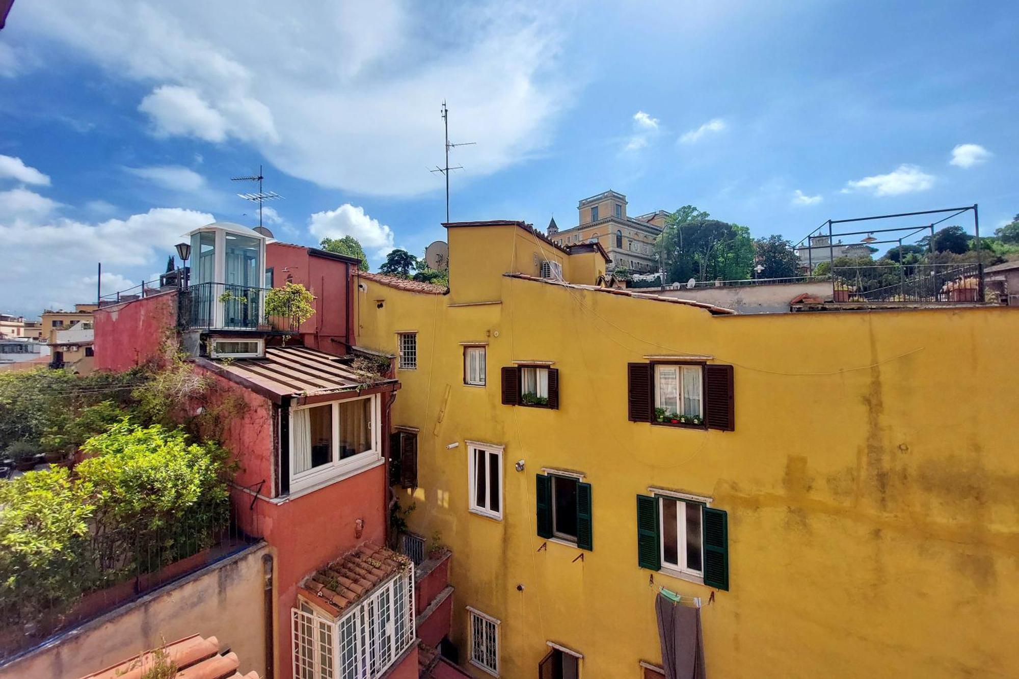 Privatunterkunft Magic Trastevere On Roof Terrace Rom