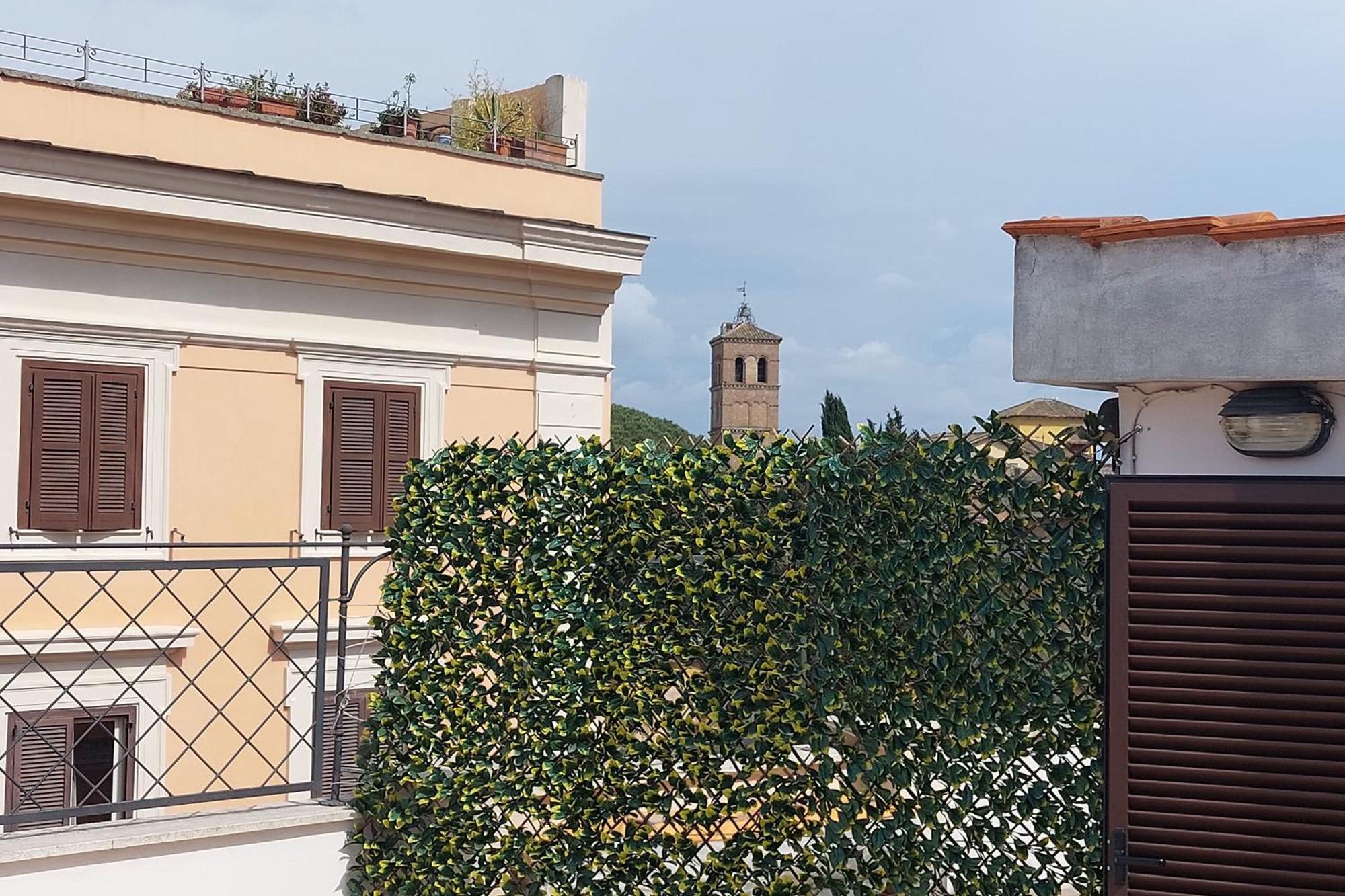 Magic Trastevere On Roof Terrace Rom