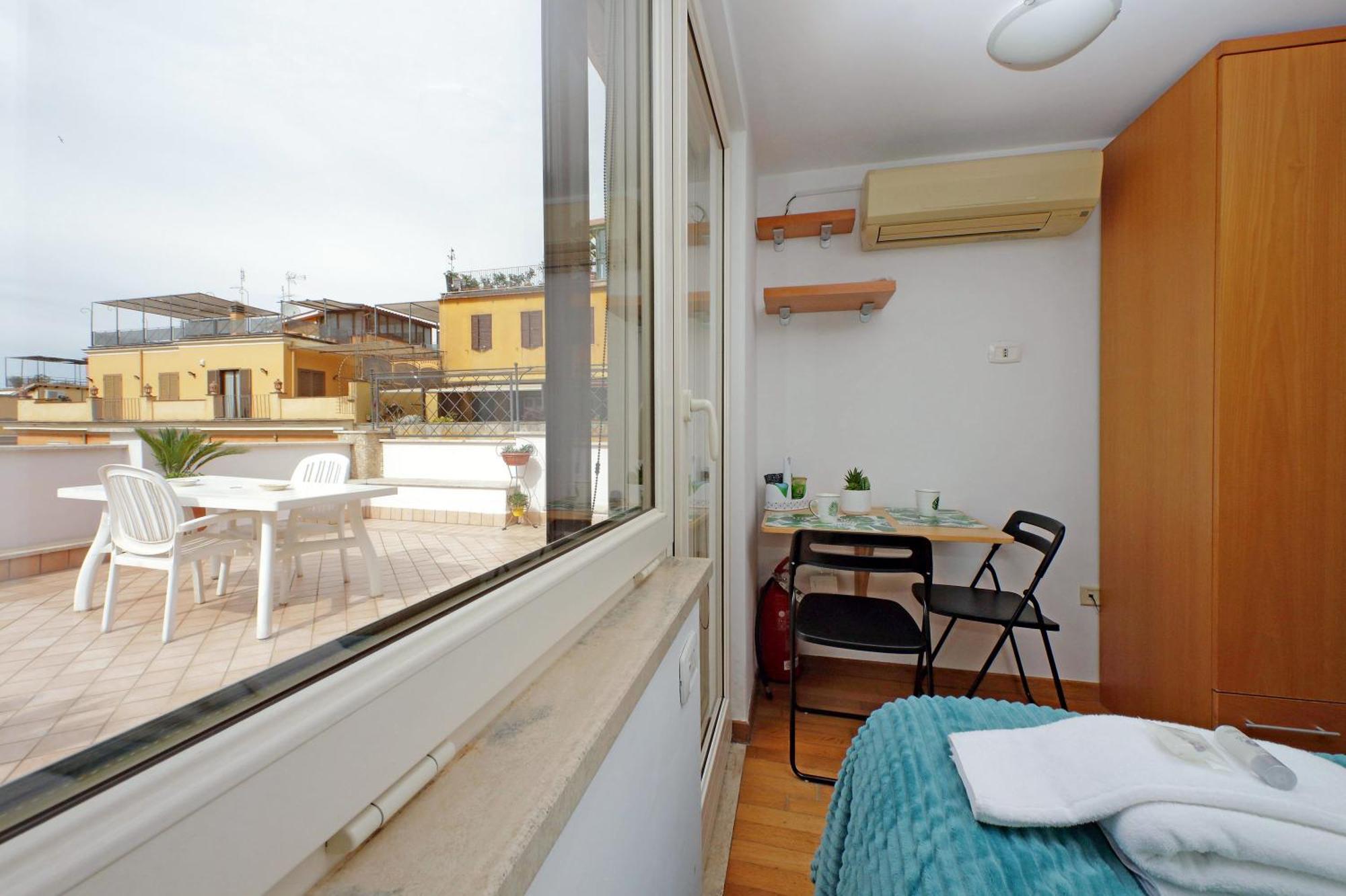 Magic Trastevere On Roof Terrace Privatunterkunft